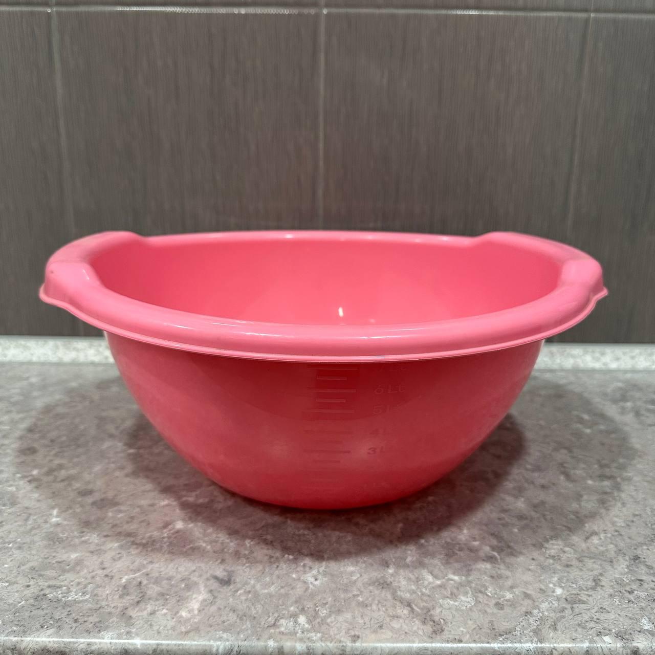 Миска пластиковая хозяйственный таз 9 л Миска пластиковая хозяйственный таз 9 л