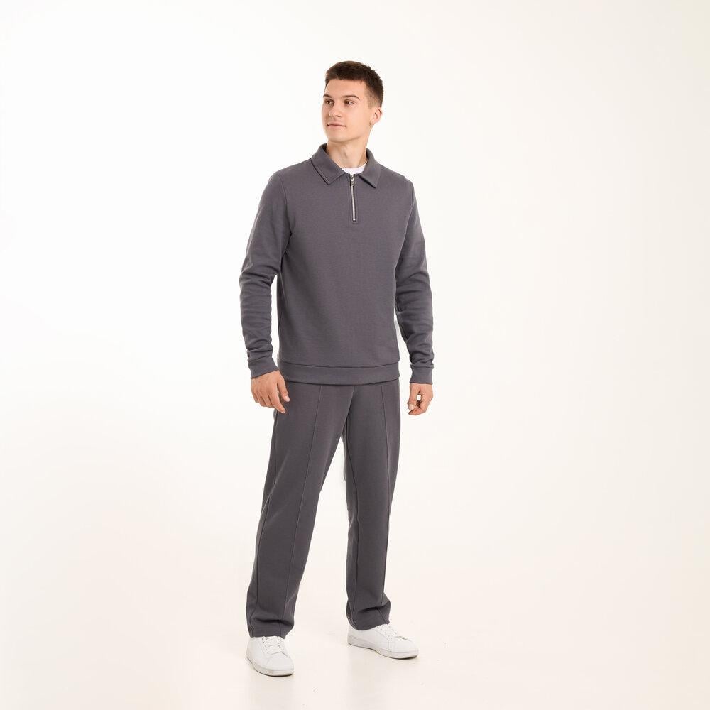 Спортивний костюм чоловічий Pobedov Binance 3XL Темно-сірий (26484/5)