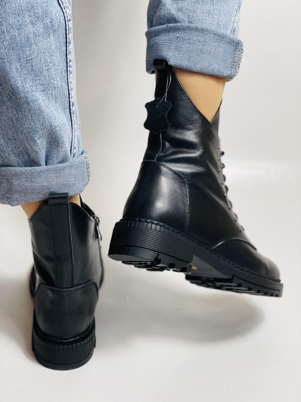 Ботинки женские зимние Farinni р. 40 25,5 см Черный (2671) - фото 9 Ботинки женские зимние Farinni р. 40 25,5 см Черный (2671) - фото 9