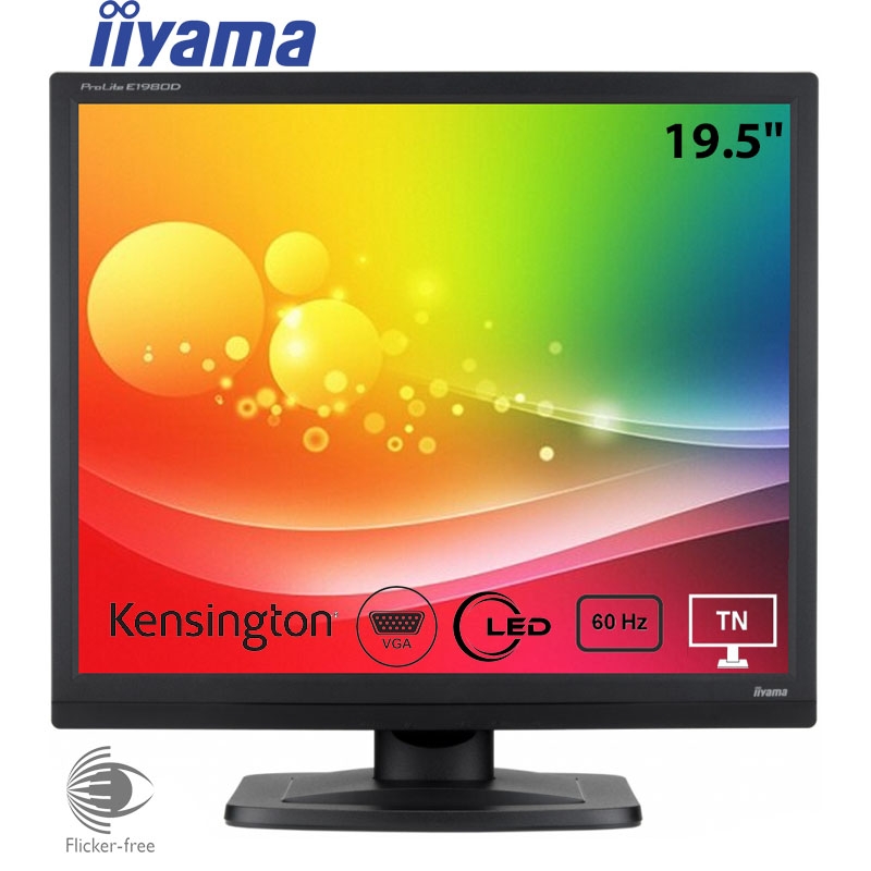 Монітор універсальний iiyama E1980D-B1 TN 1280x1024 SXGA 19" (26832338) - фото 3