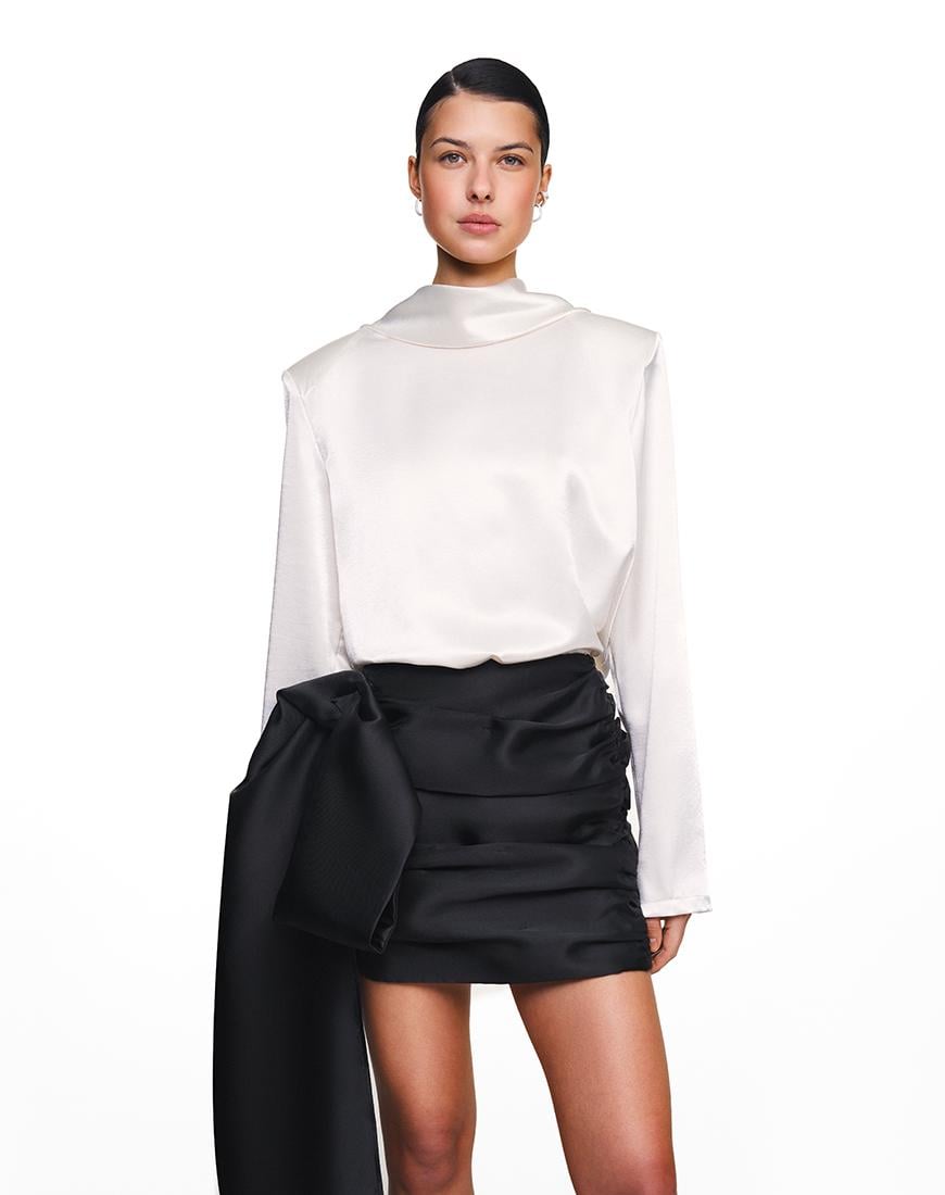 Блуза з відкритою спиною Lia TWINSIS CLOTHES айворі XS-S