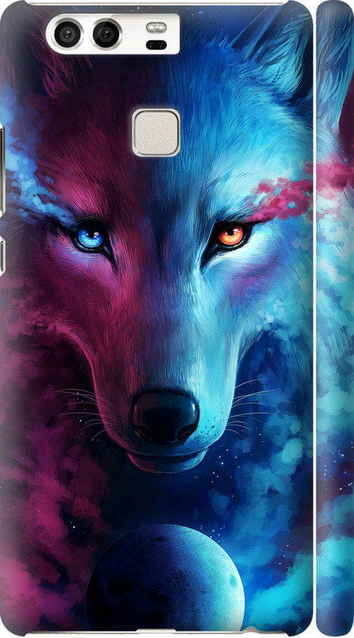 Чохол на Huawei P9 Арт-вовк (3999c-347-42517)