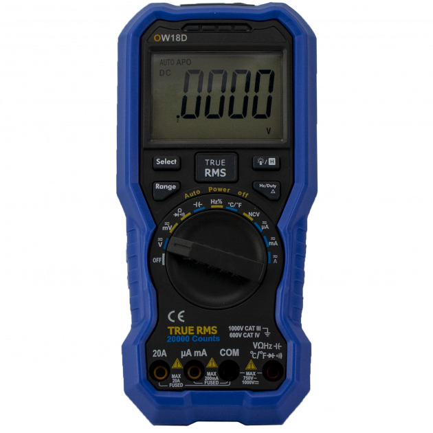 Мультиметр цифровий Owon OW18D (3-9-12-1365) Мультиметр цифровий Owon OW18D (3-9-12-1365)