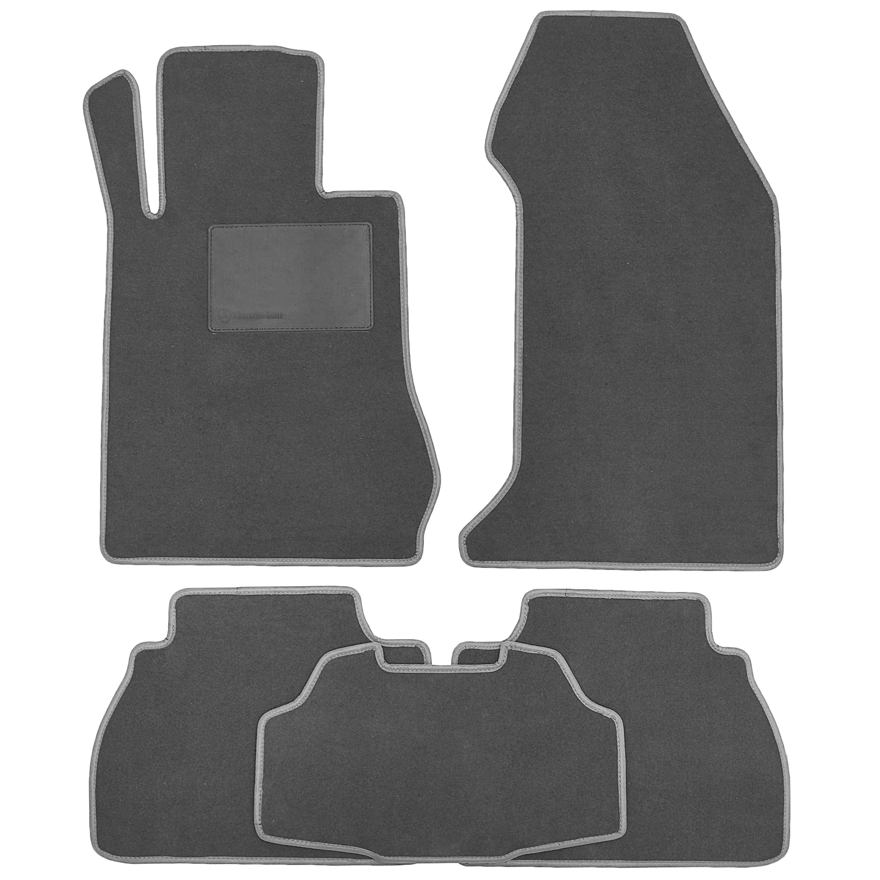 Коврики в салон для Mercedes E-Class W210 '95-02 4matic текстильные Серый (168888)