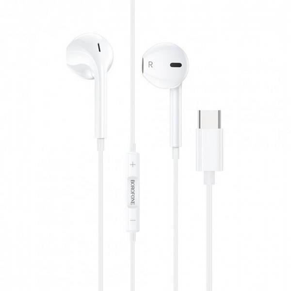 Наушники Borofone BM60 series USB Type-C White