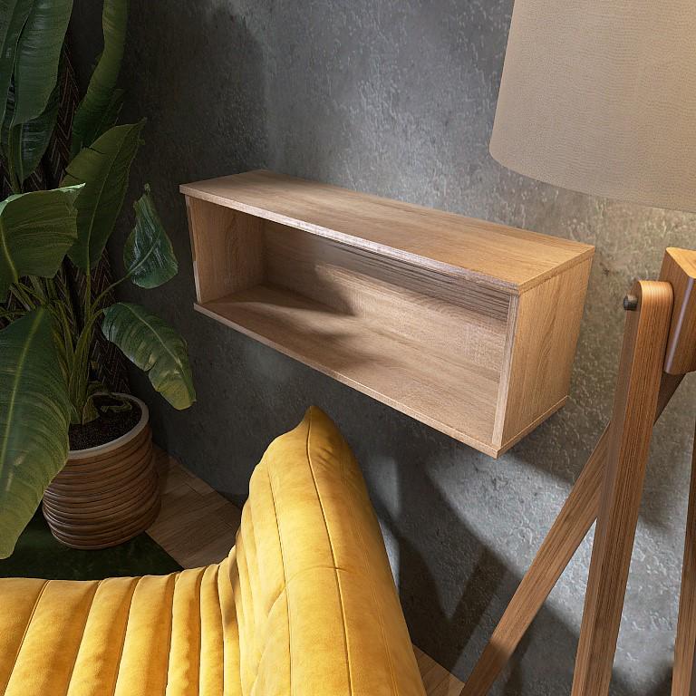 Полиця навісна Еверест Лайт ПЛН-2 Дуб сонома (108376)