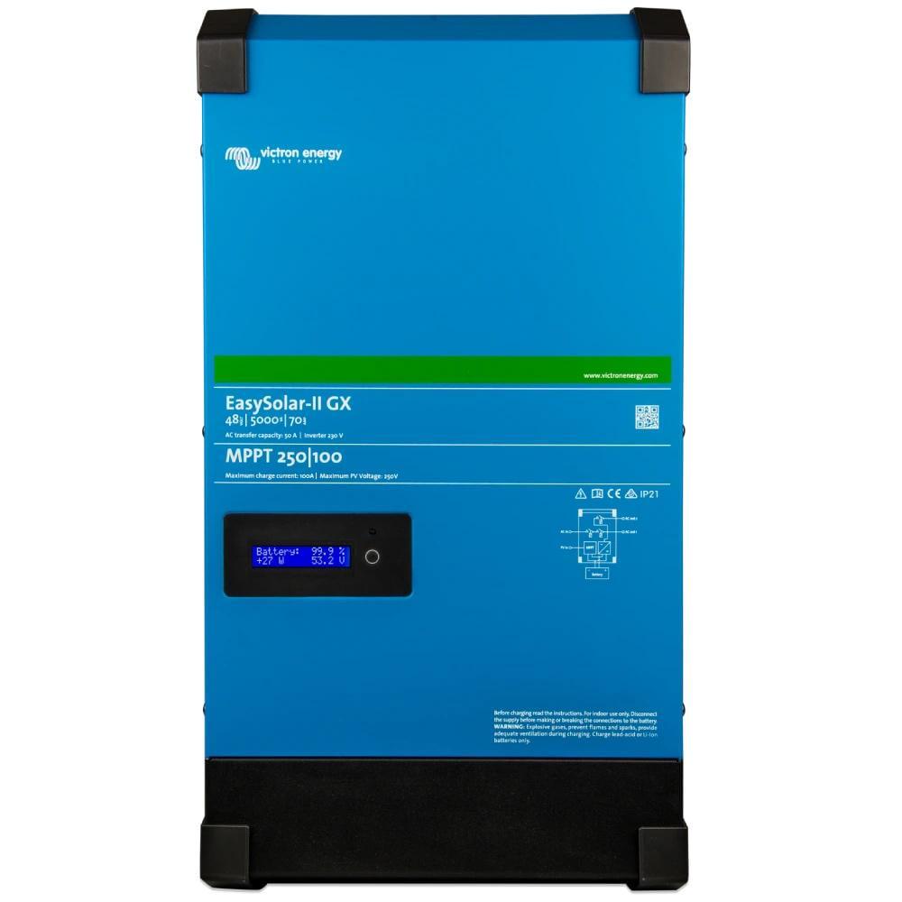 Інвертор гібридний сонячний однофазний Victron Energy EasySolar-II 48/5000/70-50 MPPT 250/100 GX (29924254)