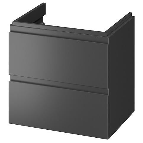 Тумба под умывальник подвесная Cersanit Moduo S590-080 59,5x57x44,7 см Черный (236149)