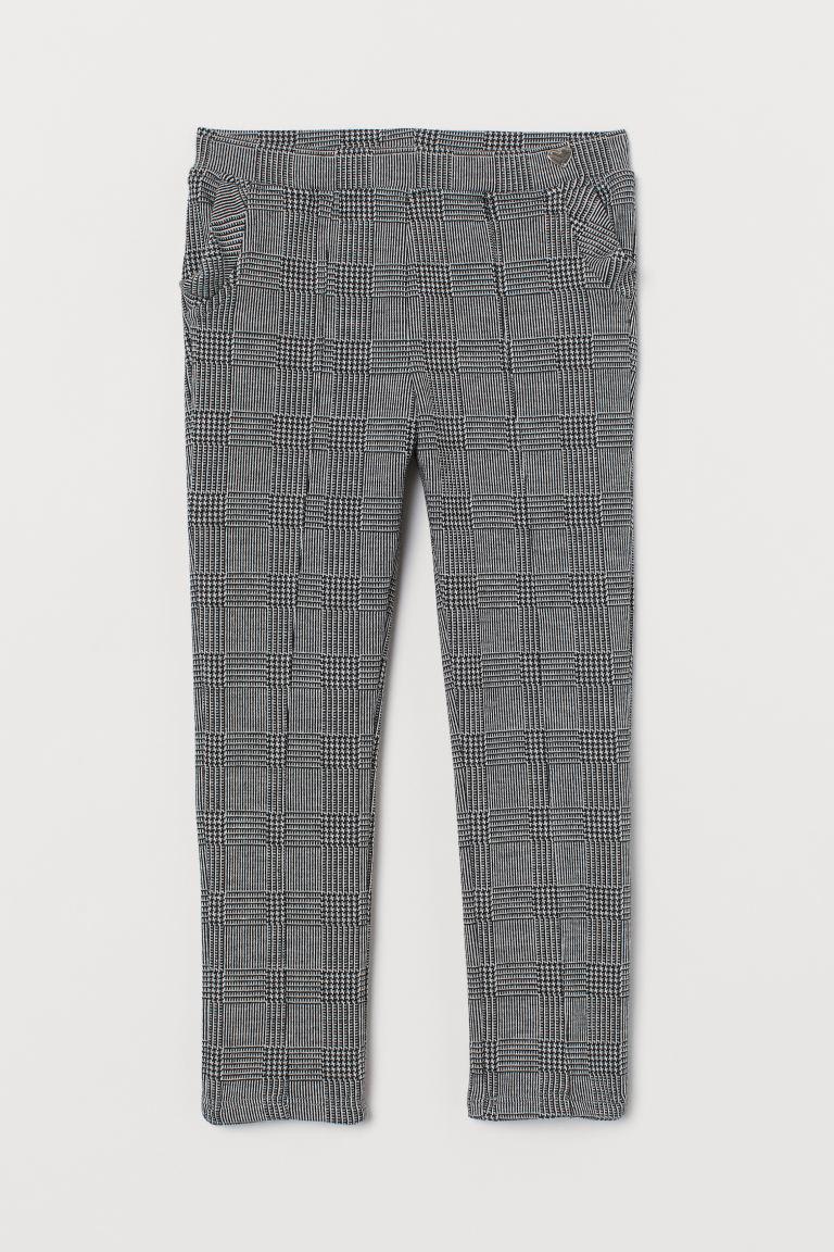 Легінси H&M Клітинка 92 см Чорно-білий (22027396870) Легінси H&M Клітинка 92 см Чорно-білий (22027396870)