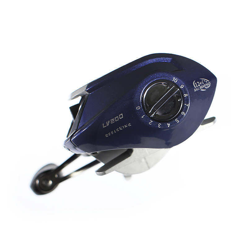 Катушка мультипликаторная рыболовная Yumoshi LV 200 Right Blue - фото 3 Катушка мультипликаторная рыболовная Yumoshi LV 200 Right Blue - фото 3