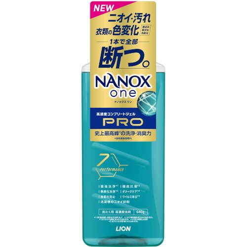 Засіб рідкий Top Nanox One PRO LION для прання 640 г (33537073)