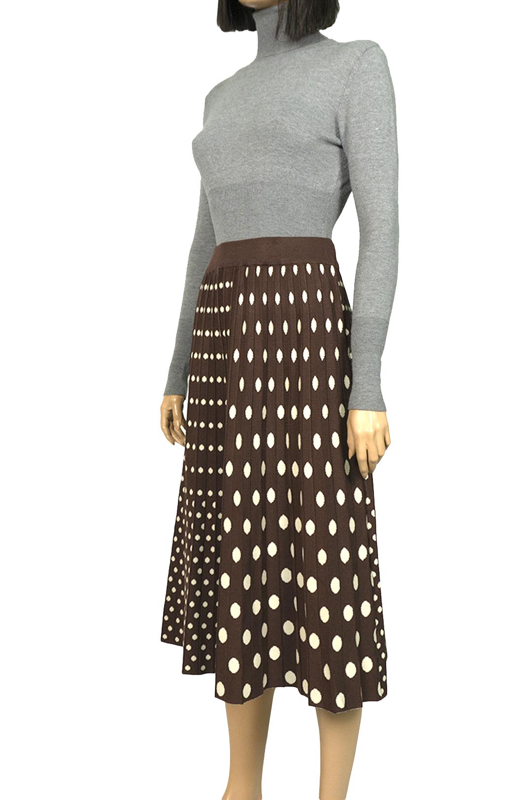 Юбка миди двусторонняя Forza Viva MW-KS-1985-1 трикотажная р. 46 Коричневый (17852317) - фото 10 Юбка миди двусторонняя Forza Viva MW-KS-1985-1 трикотажная р. 46 Коричневый (17852317) - фото 10