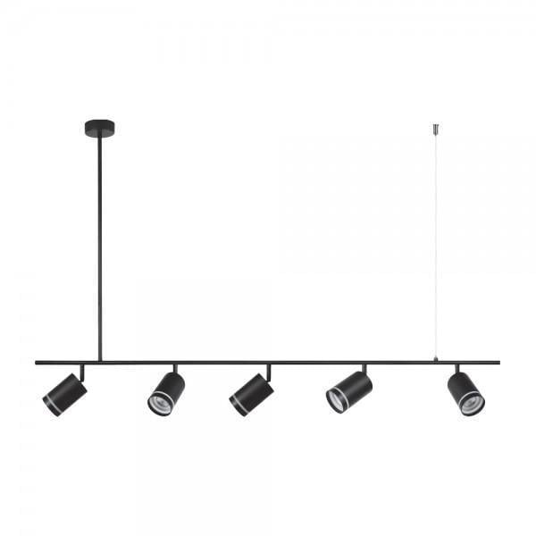 Светильник спот Feron ML375 под лампу GU10х5 шт. Черный (40234) - фото 1 Светильник спот Feron ML375 под лампу GU10х5 шт. Черный (40234) - фото 1