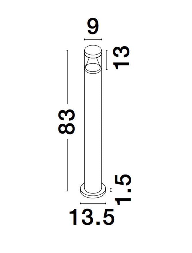 Светильник уличный Nova Luce (9905024) - фото 6 Светильник уличный Nova Luce (9905024) - фото 6