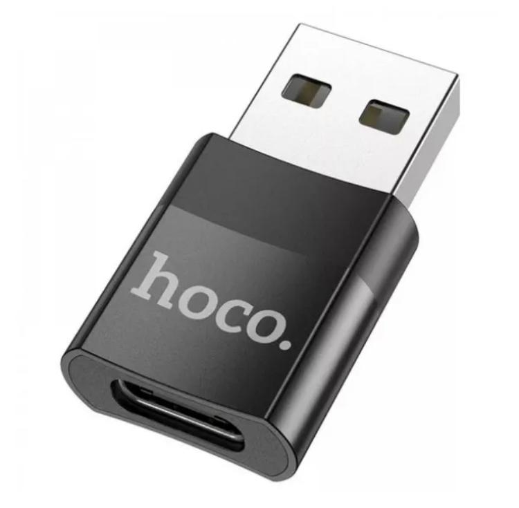 Переходник Hoco UA17 Type-C-USB - фото 1