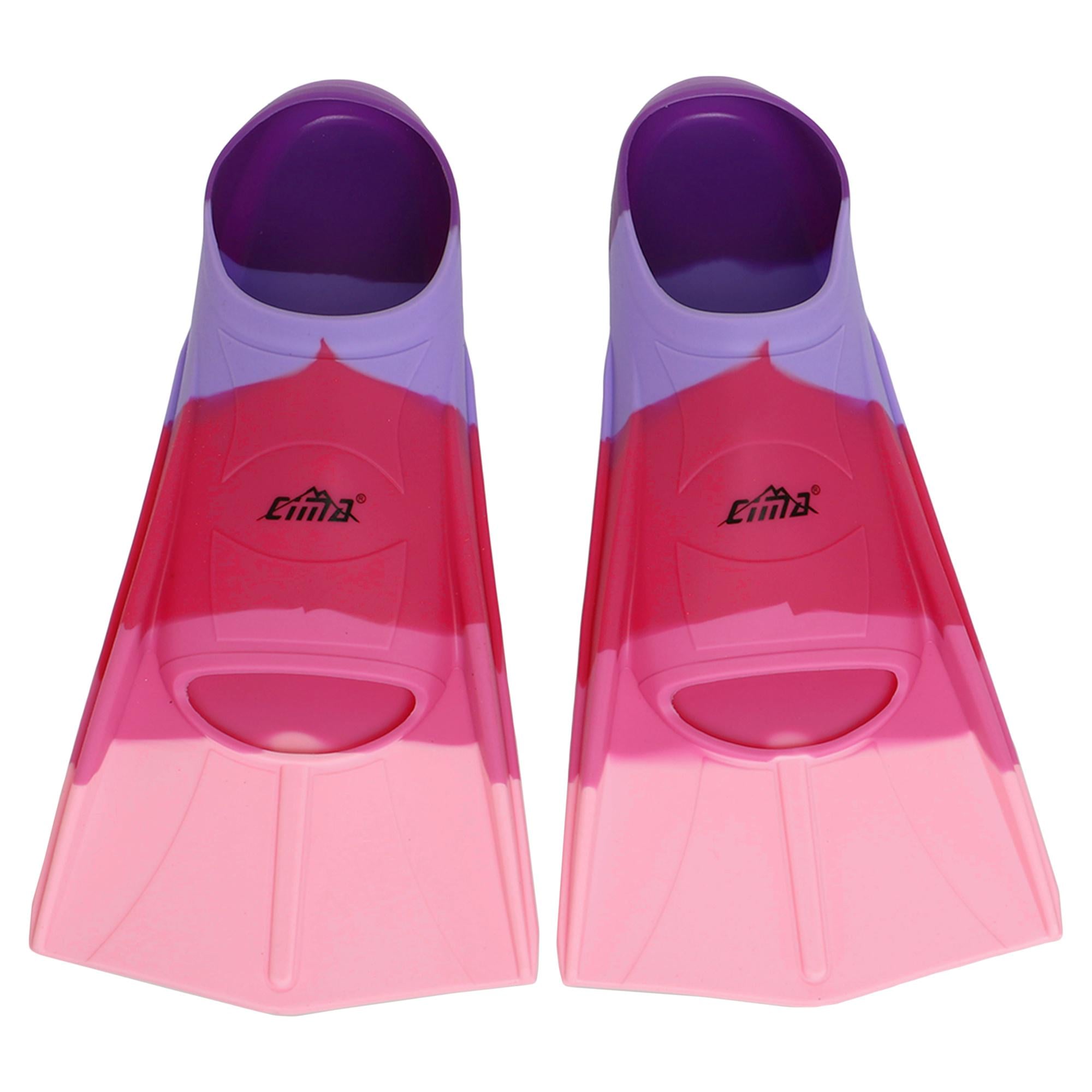 Ласты тренировочные с закрытой пяткой CIMA F001 XS р. 30-32 Розово-фиолетовый (29654930)