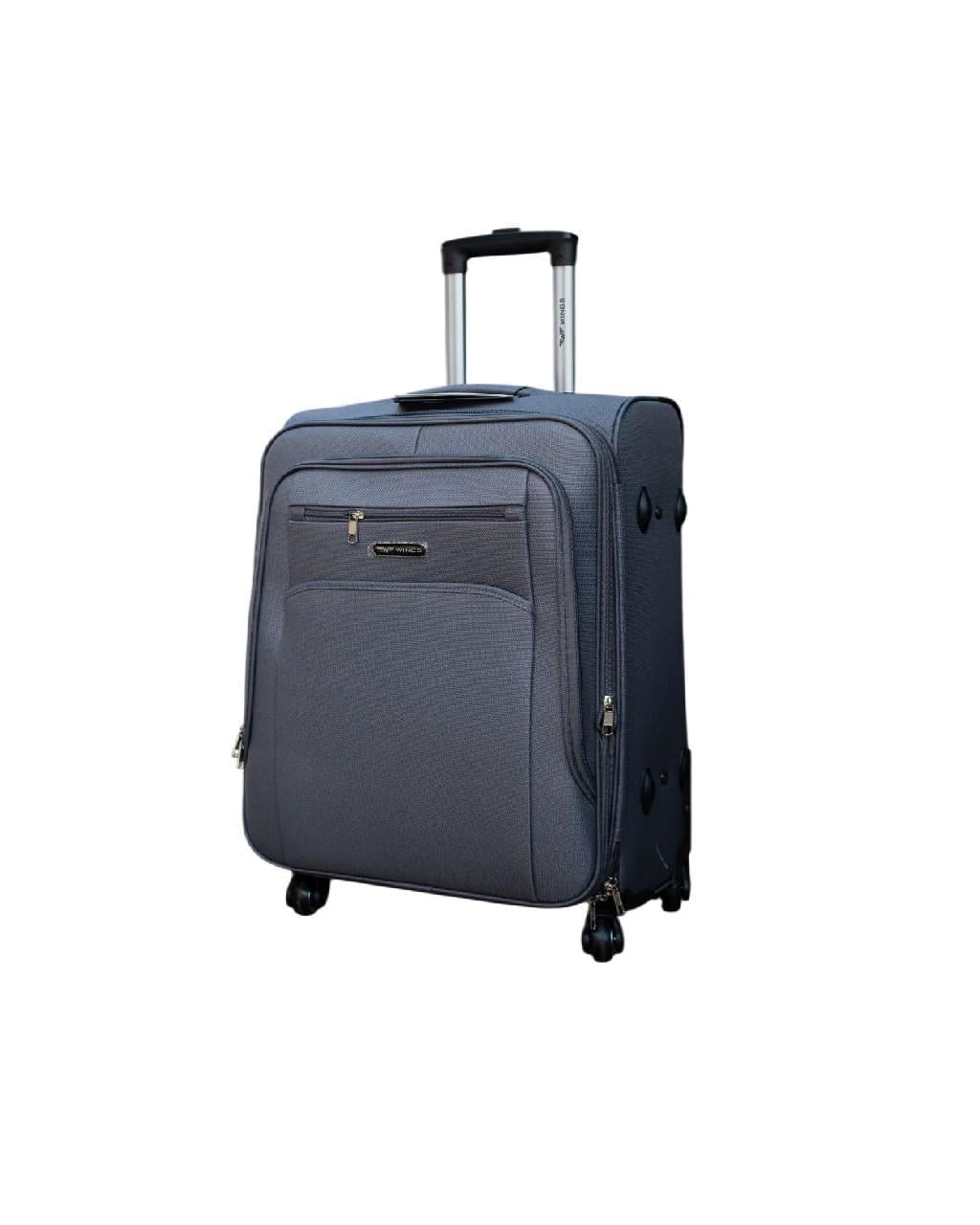 Чемодан Wings 2501 малый 38 л Серый (2501-S-Grey) Чемодан Wings 2501 малый 38 л Серый (2501-S-Grey)