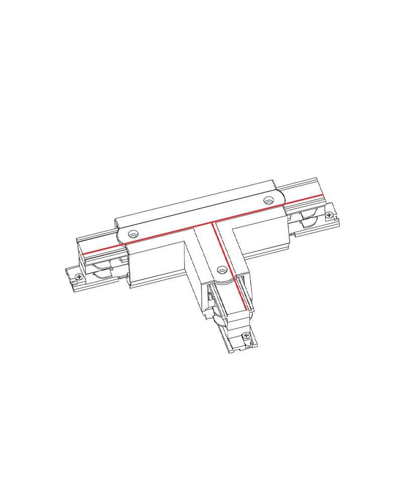 З'єднувач Nowodvorski 8242 Ctls Power T Connector Right 1 T-r1 (2229959397) - фото 3