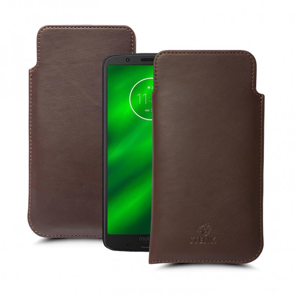 Футляр Stenk Elegance для Motorola Moto G6 Plus Коричневий (63376) Футляр Stenk Elegance для Motorola Moto G6 Plus Коричневий (63376)