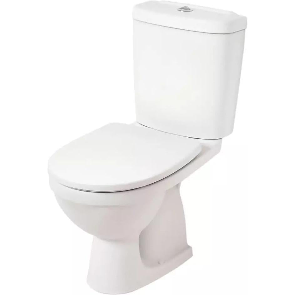 Унитаз компакт Kolo FREJA 640x355 овальный с сиденьем Белый (L79211000) Унитаз компакт Kolo FREJA 640x355 овальный с сиденьем Белый (L79211000)