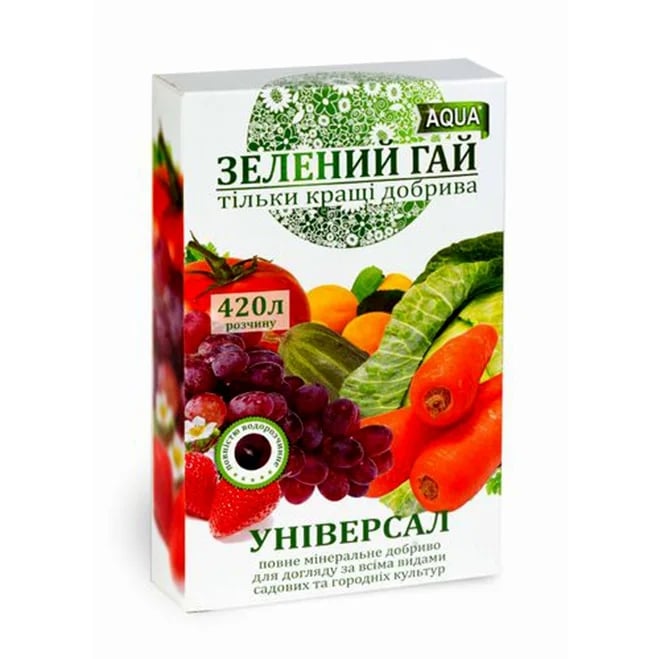 Удобрение Универсальное Flora Зелений гай 300гр.(1824)