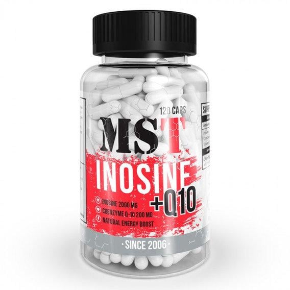 Комплекс до тренировки MST Nutrition Inosine + Q10 90 Caps Комплекс до тренировки MST Nutrition Inosine + Q10 90 Caps