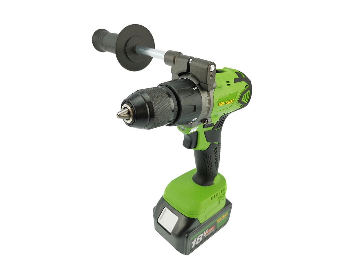 Шуруповерт акумуляторний ProCraft Industrial PA18 BL Extra безщітковий