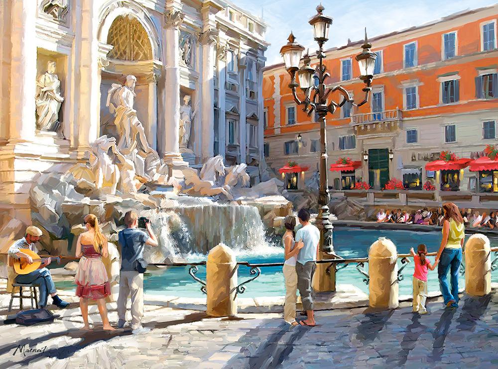 Пазл Фонтан 3000 элементов (C-300389-CS)