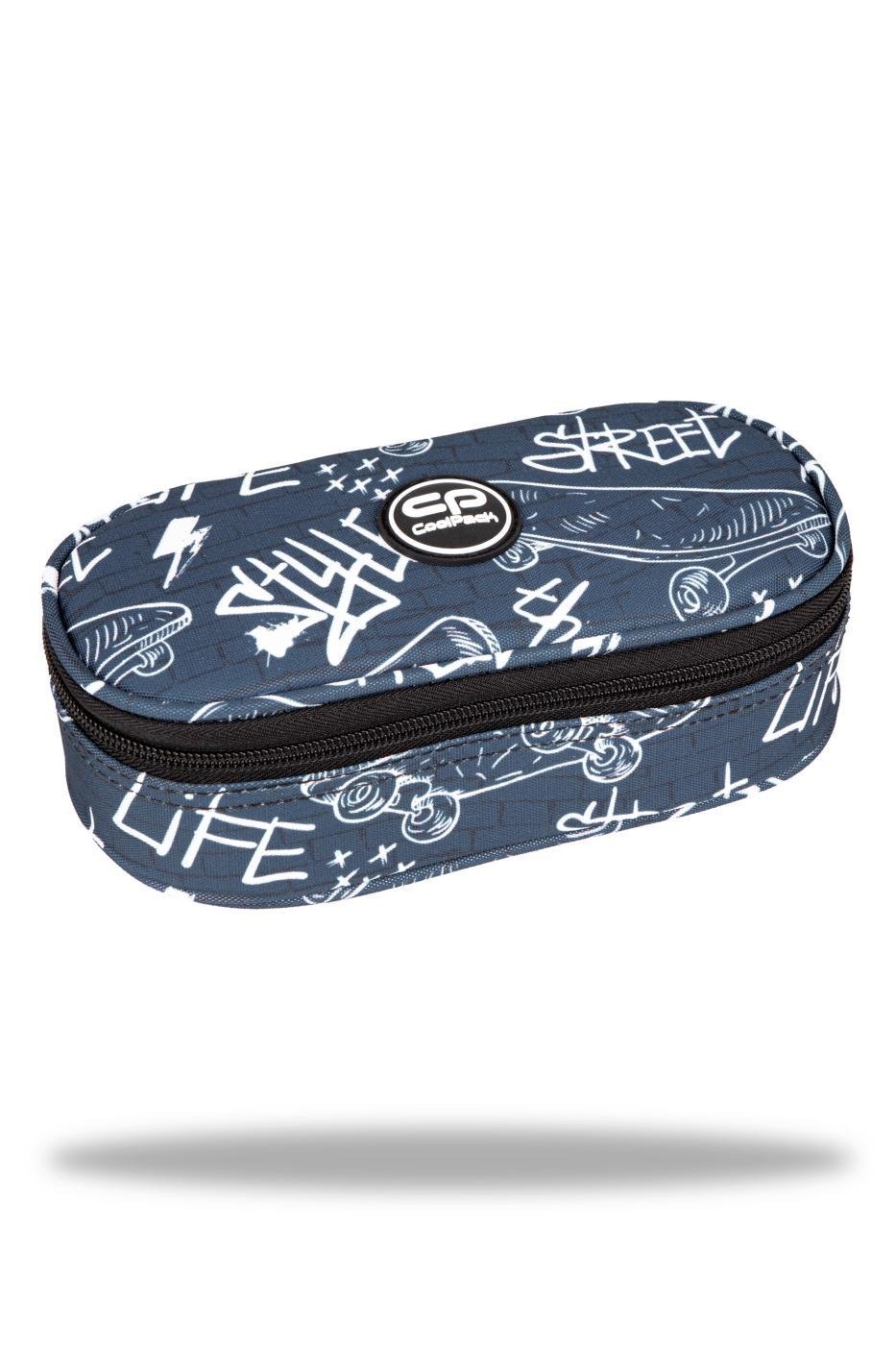 Пенал на молнии  COOLPACK Campus STREET LIFE с органайзером для ручек (F062697)