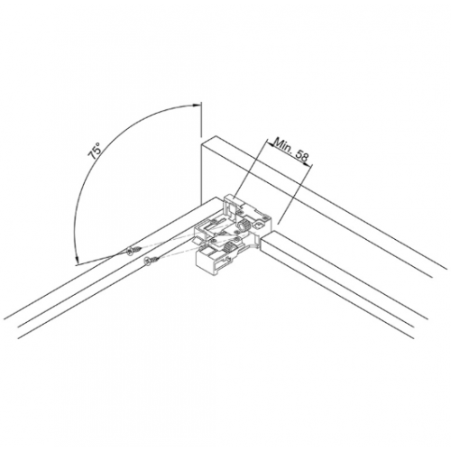 Направляючі Muller Profi Line Max 3D прихованого монтажу SC 350 для ДСП 18 мм 2 шт. (714698) - фото 6