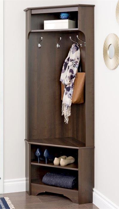 Гарнитур для прихожей из дерева Курида Капучино (ПИЕ-001409)