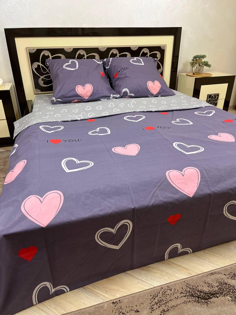 Комплект постельного белья полуторный наволочки 70x70 см (DRP-01)