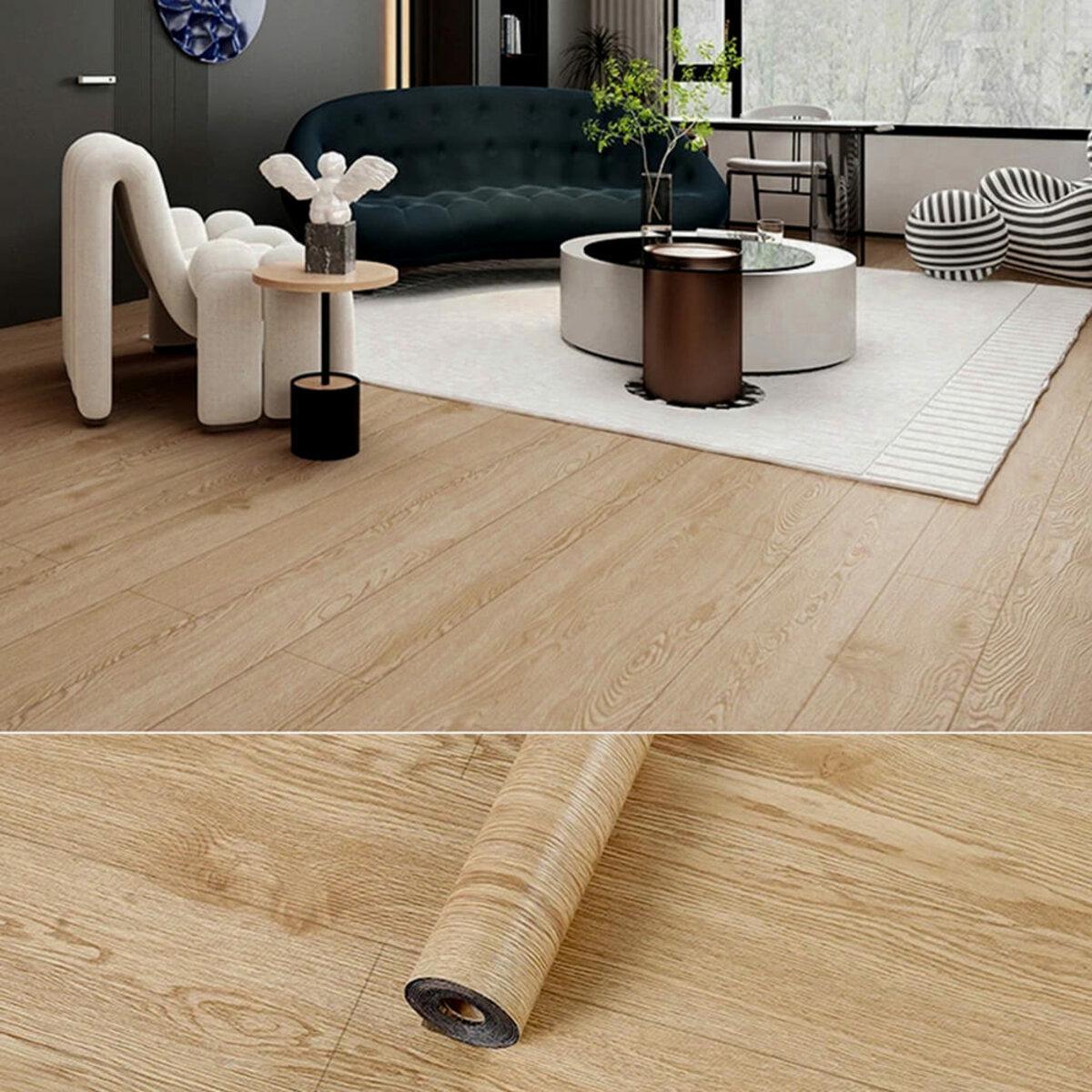 Напольное покрытие виниловое самоклеющееся в рулоне 3000x600x1,5 мм (SW-00001815) - фото 5