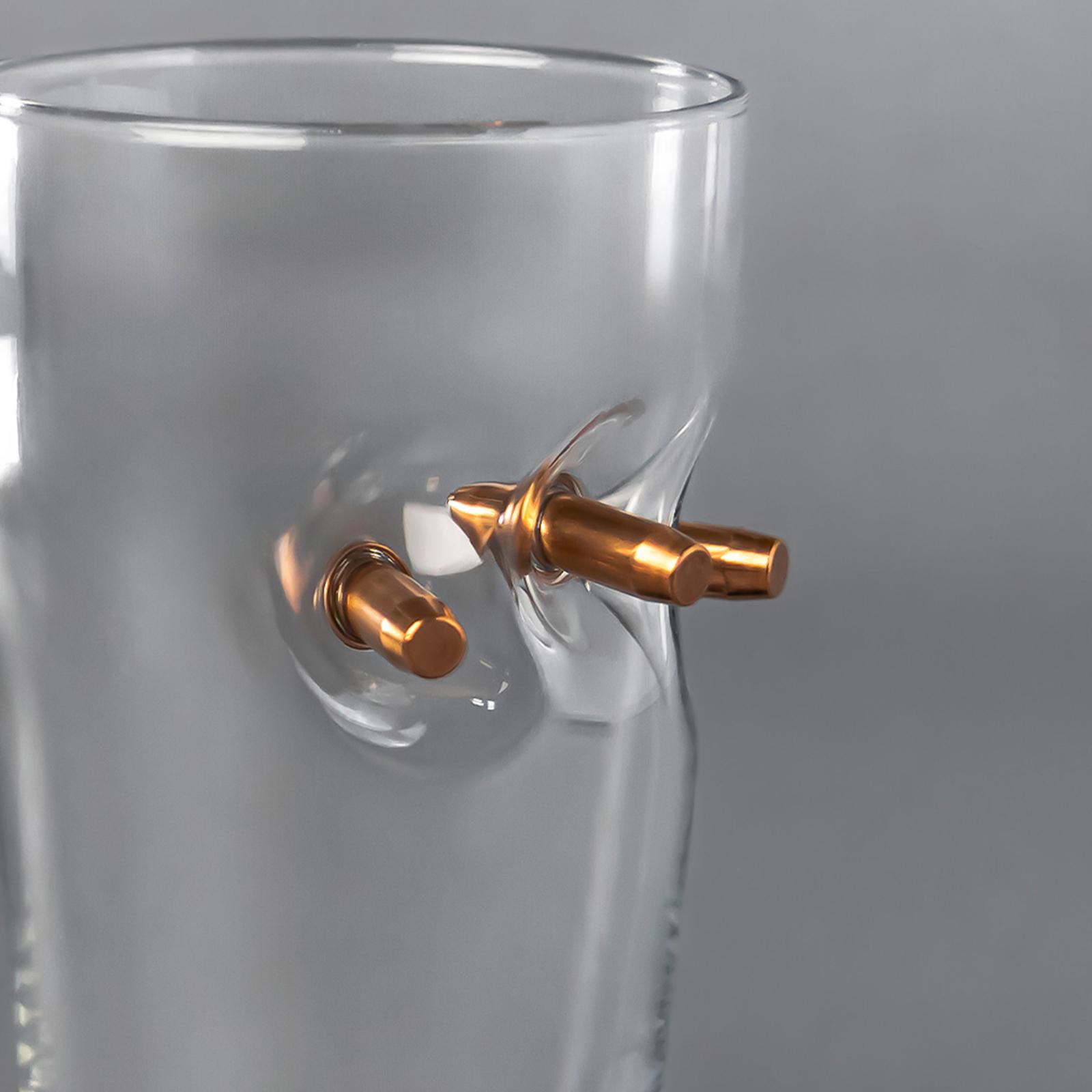 Бокал для пива с тремя пулями VSKLO 500 мл VSKLO (25901283) - фото 2 Бокал для пива с тремя пулями VSKLO 500 мл VSKLO (25901283) - фото 2