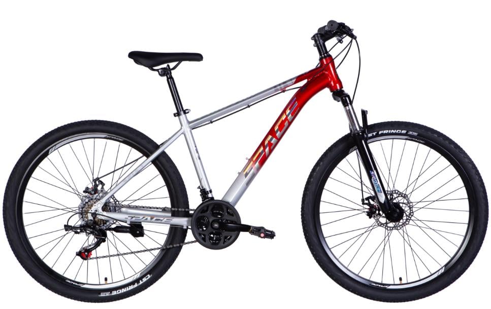 Велосипед Space PHAETON DD FR AL 27,5" рама 17" Серебристо-красный (2545525310) - фото 1 Велосипед Space PHAETON DD FR AL 27,5" рама 17" Серебристо-красный (2545525310) - фото 1