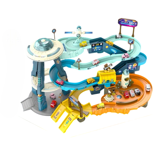 Дитячий паркінг Fun Game T905A Космічна станція з світловими та звуковими ефектами (2019363788)