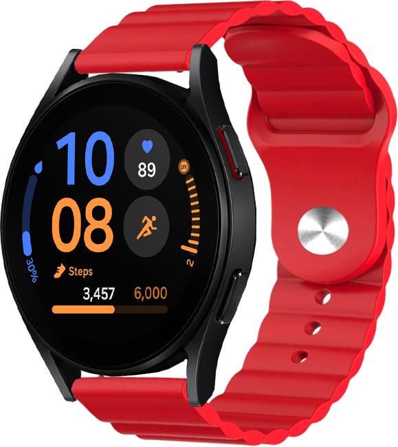 Ремешок Wave для смарт-часов Galaxy Watch FE 40 мм Red (39602-2D) Ремешок Wave для смарт-часов Galaxy Watch FE 40 мм Red (39602-2D)