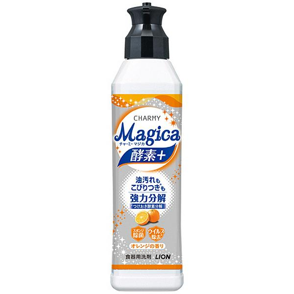Засіб для миття посуду з ароматом апельсина Charmy Magica Enzyme+ Lion 220 мл (283263)