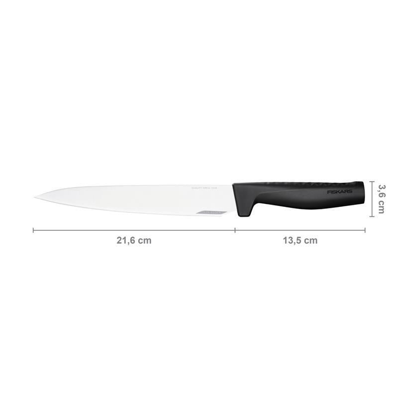 Кухонний ніж для м'яса Fiskars Hard Edge 21,6 см (30328445) - фото 2 Кухонний ніж для м'яса Fiskars Hard Edge 21,6 см (30328445) - фото 2