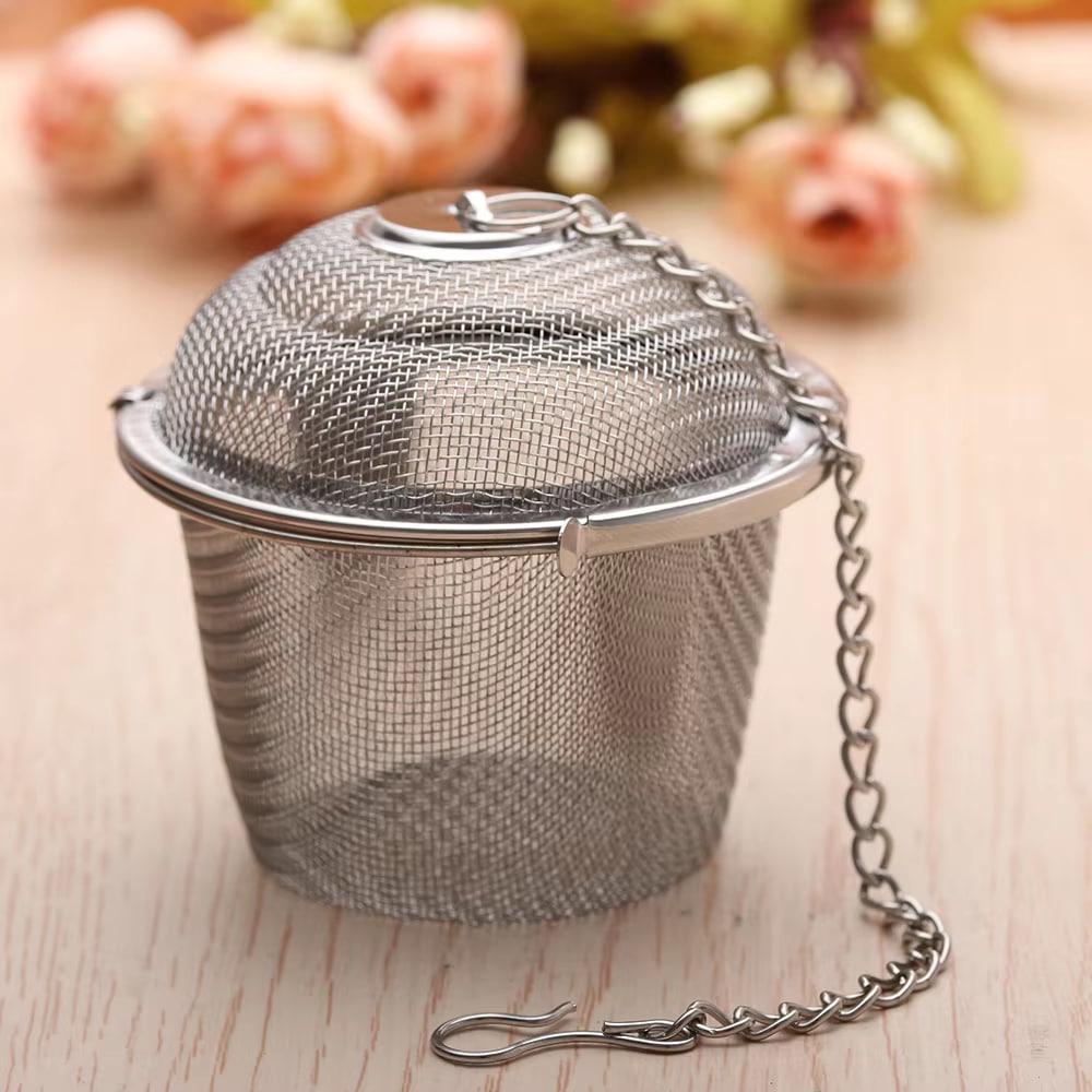 Сито для заваривания чая BRS многоразовое из нержавеющей стали Silver (452296709) - фото 3 Сито для заваривания чая BRS многоразовое из нержавеющей стали Silver (452296709) - фото 3