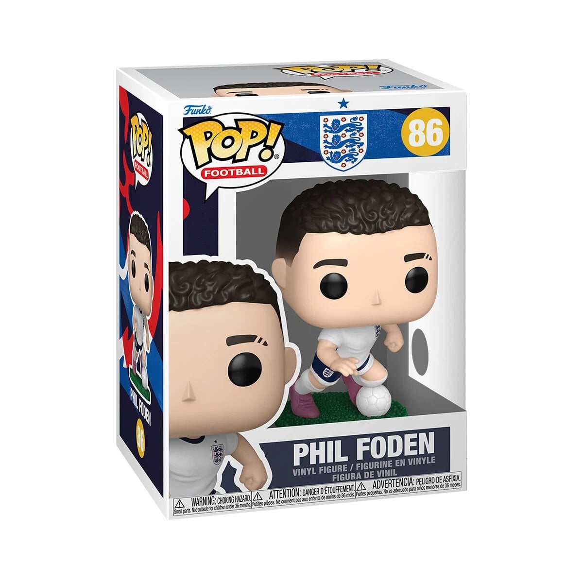 Детская игровая фигурка Funko POP! Фил Фоден чиби виниловая 9,6 см (94466)