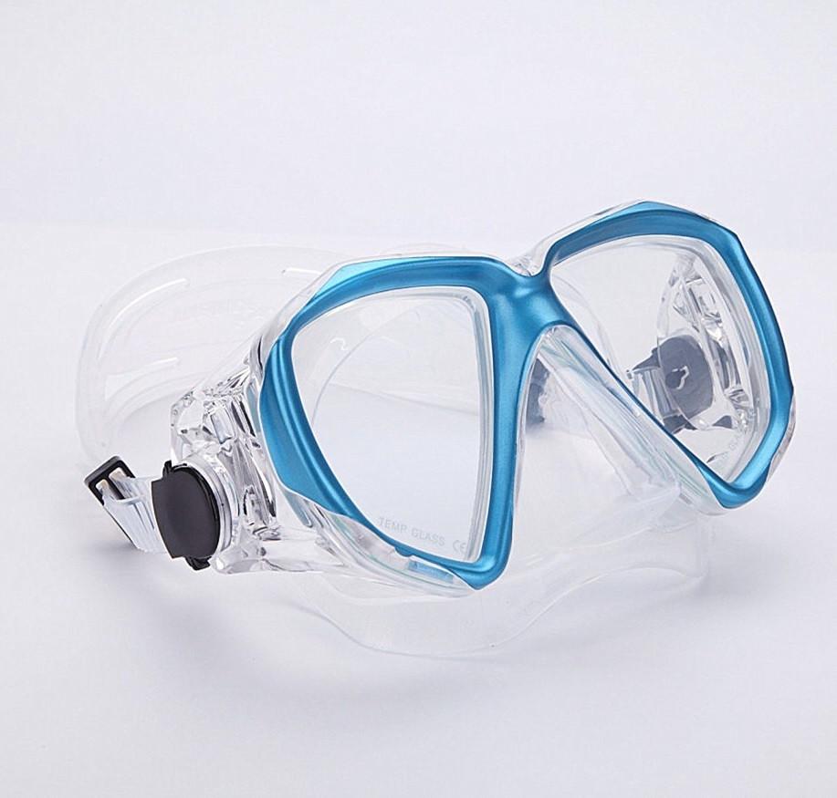 Маска для дайвінгу TheNice M2018+S209 з трубкою Синій (SUN3471) - фото 4 Маска для дайвінгу TheNice M2018+S209 з трубкою Синій (SUN3471) - фото 4