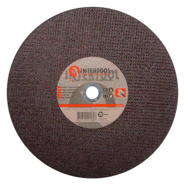 Диск отрезной Intertool CT-4018 по металу 355х3,0х25,4 мм (128851)
