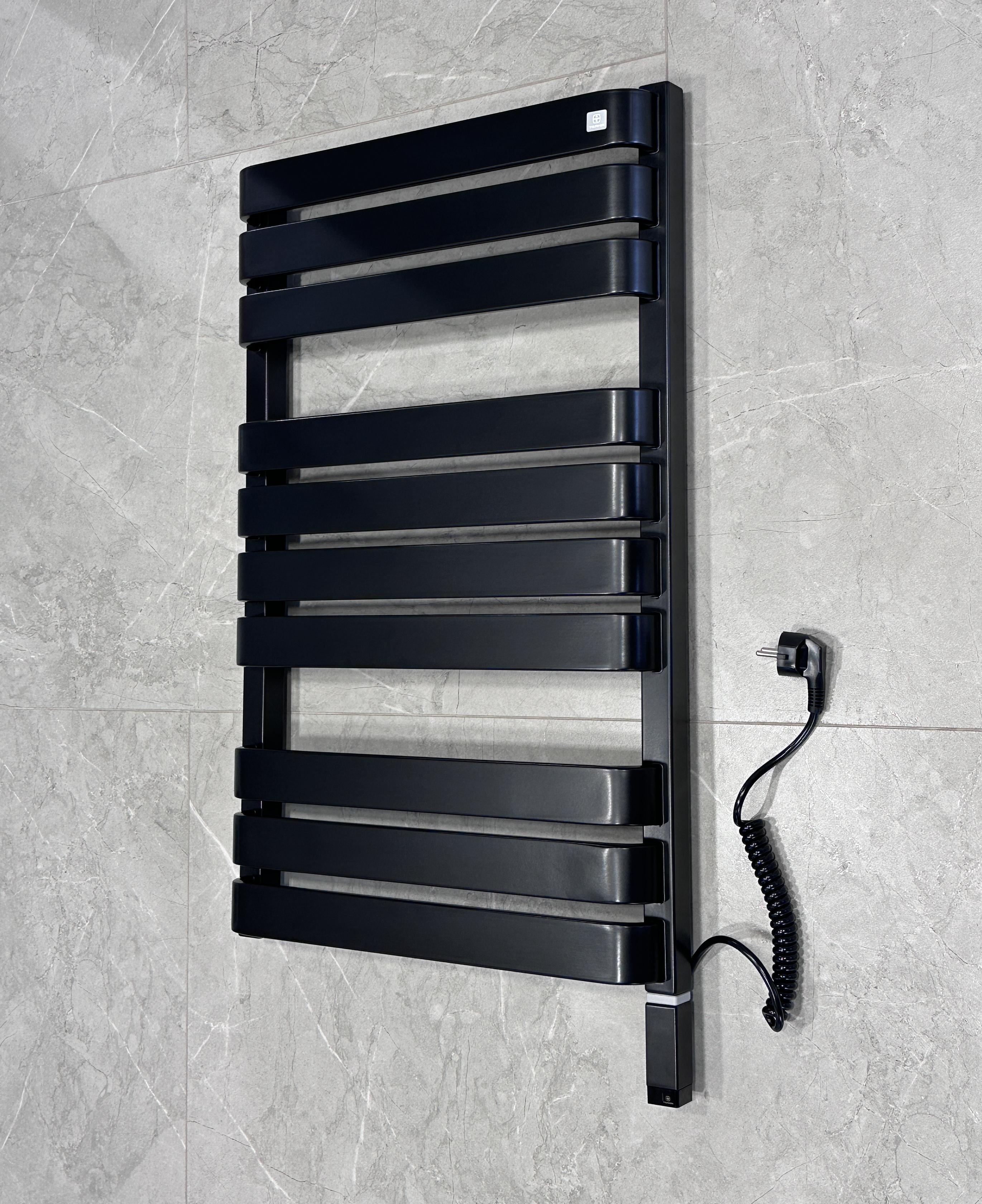 Полотенцесушитель электрический Terma Warp T ТЄН One 785x500 мм Black mat (220)