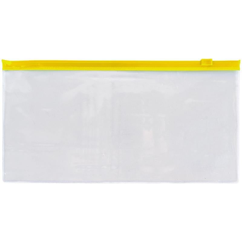 Папка-конверт на молнии zip-lock Axent DL Желтый (1409-26-A)