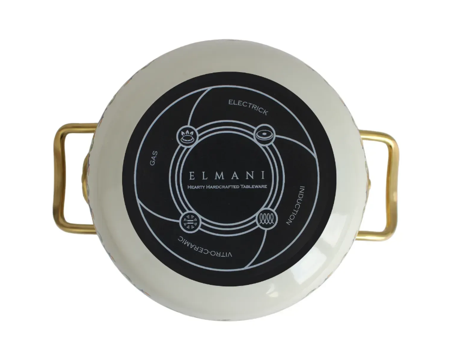 Каструля емальована BIRD Elmani з кришкою 2,1 л 16 см (763-041) - фото 2 Каструля емальована BIRD Elmani з кришкою 2,1 л 16 см (763-041) - фото 2