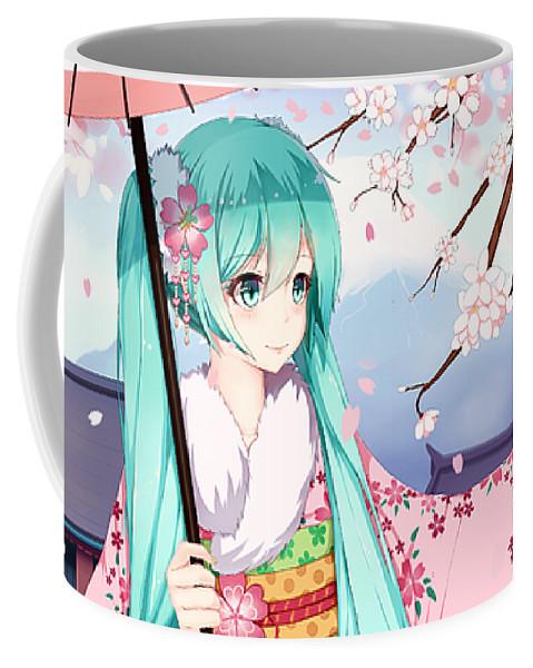 Чашка Vocaloid Hatsune Miku цветок сакуры (VC 02.09)