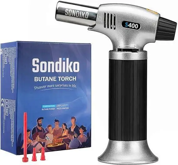 Горелка паяльная Sondiko S400 Серый/Черный Горелка паяльная Sondiko S400 Серый/Черный