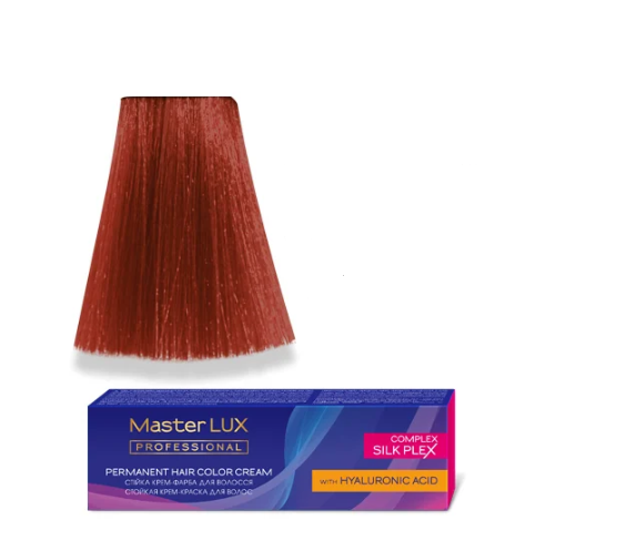 Крем-краска для волос стойкая Master LUX 6.43 60 мл Темно-русый медно-золотистый Крем-краска для волос стойкая Master LUX 6.43 60 мл Темно-русый медно-золотистый