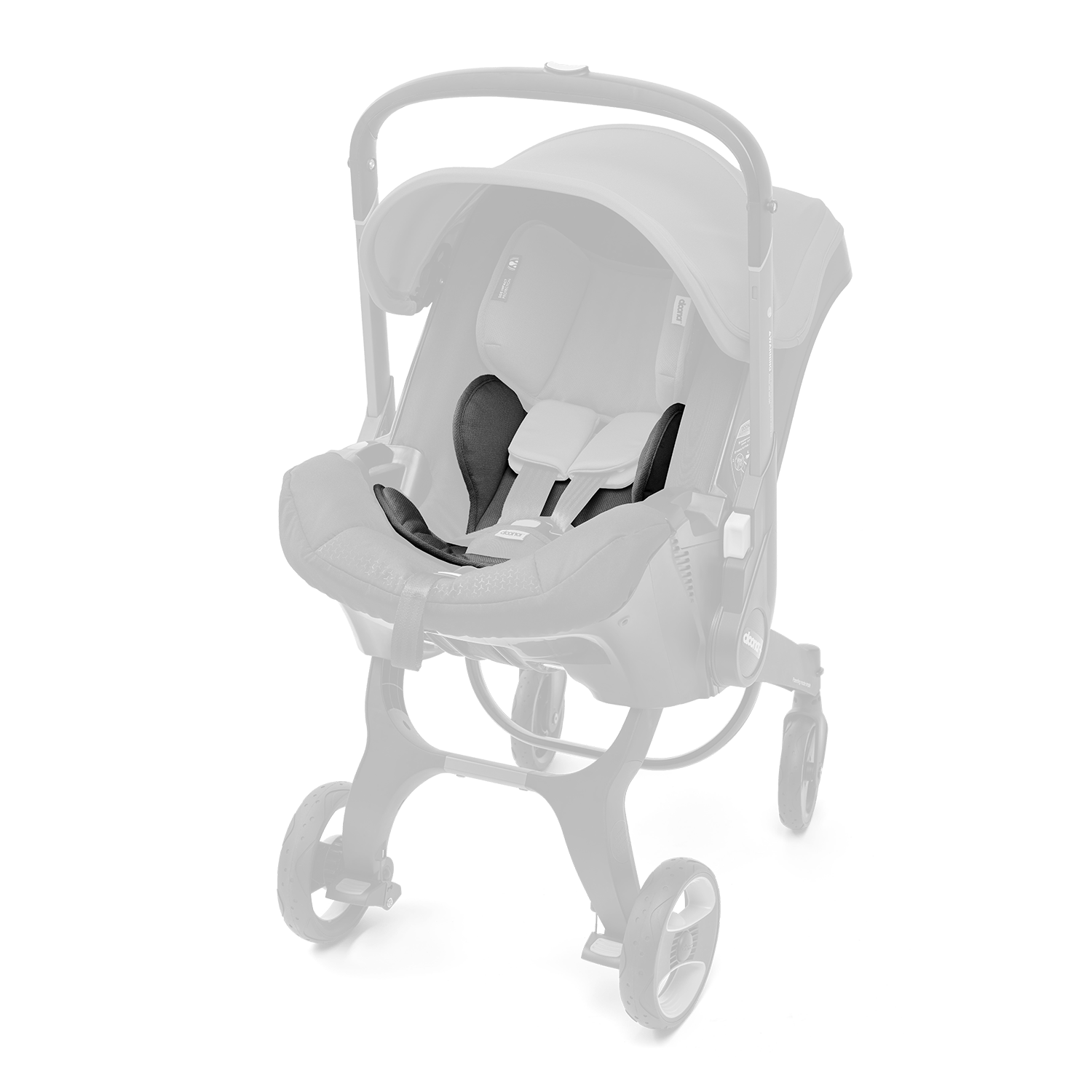 Вкладиш Doona Infant Insert/Grey - фото 3 Вкладиш Doona Infant Insert/Grey - фото 3